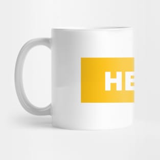 WARNING: HEAVY Mug